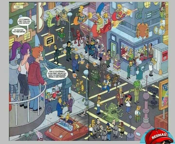 Si encuentras a Homero dale retuit.