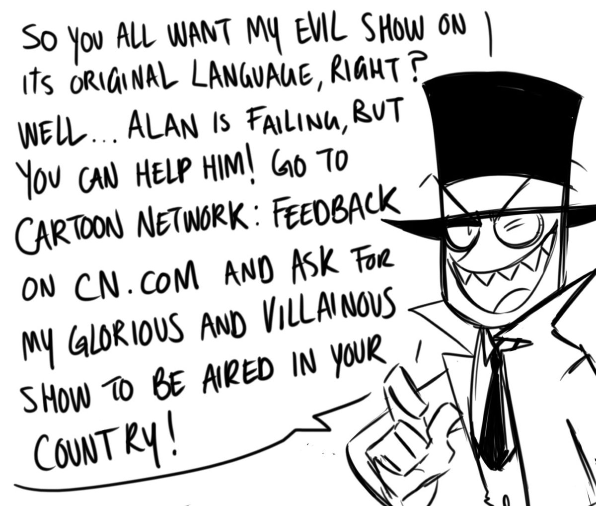 AlanIturiel's tweet photo. So, please go to https://t.co/yptIsKl2ir or any CN social media platform and help me bring Villainous to the world in its original language https://t.co/v2zszcaPIQ