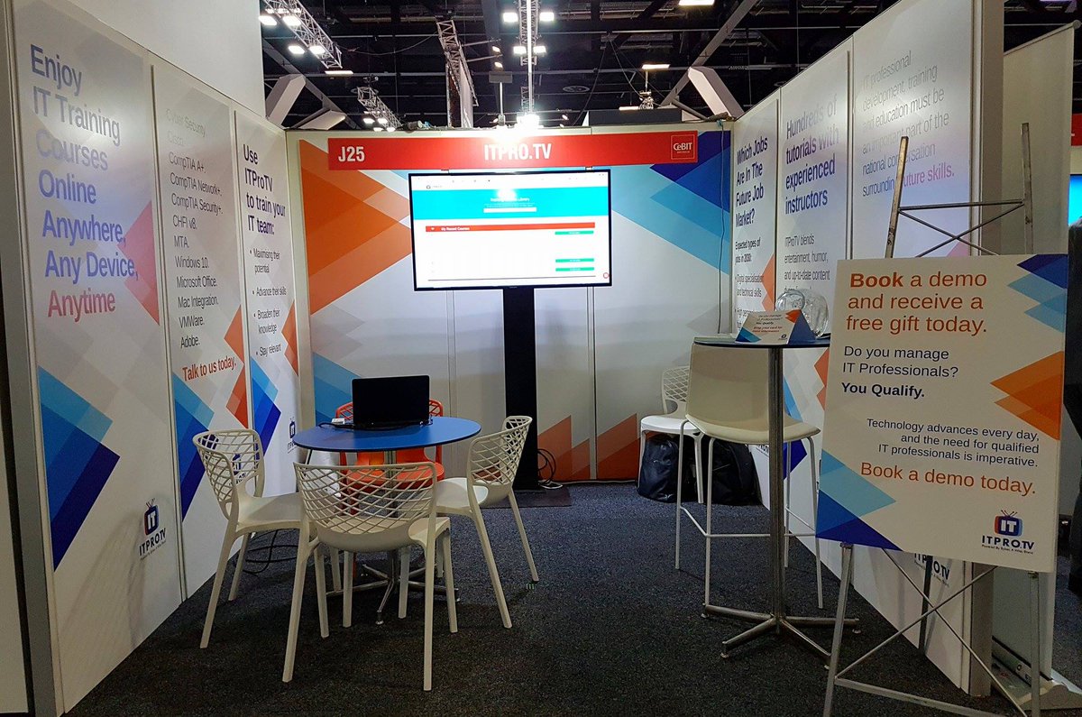 WileyBizAus's tweet photo. Low battery? Visit us at https://t.co/HdEMLWAZae Stand J25 for a demo and charger. #CeBITAus #ITProTV https://t.co/tjjGtVS4pn