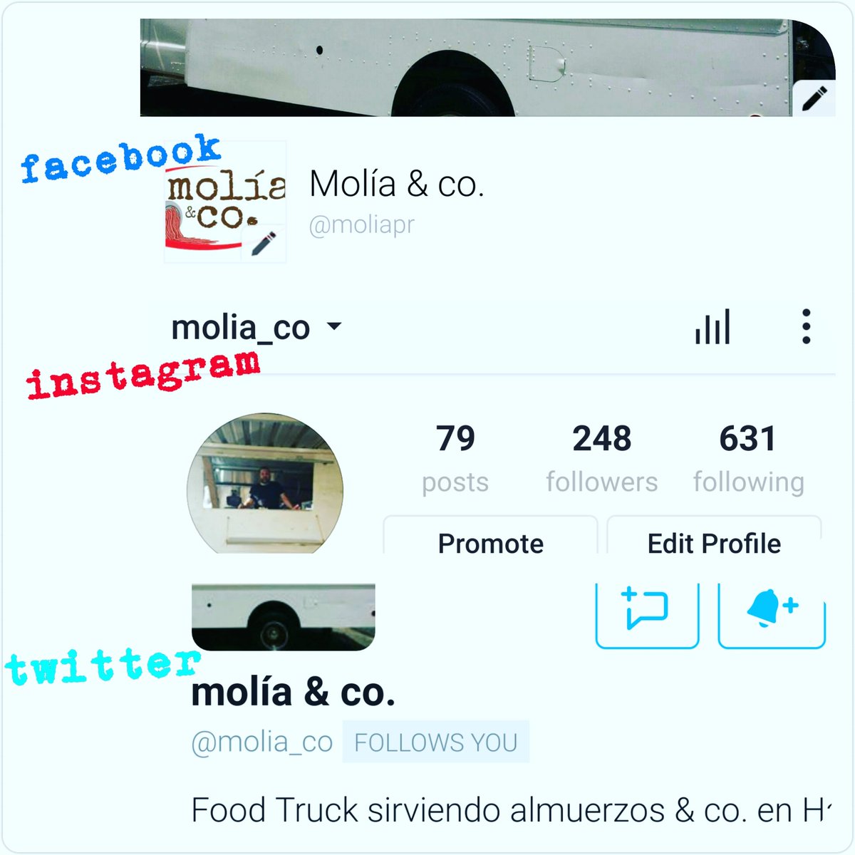 Pakita_Rivera's tweet photo. Síguenos en todas nuestras redes. 
Facebook: @moliapr
Instagram: @molia_co 
Twitter: @molia_co 
👍 Like! Follow! 
 #comidabienhechaPR https://t.co/D29o1ftLmv