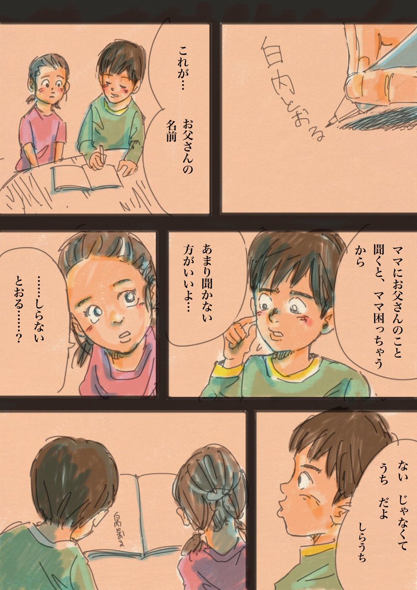 #シラナイ一家 #6
シラナイさん
①②
    ③ 
