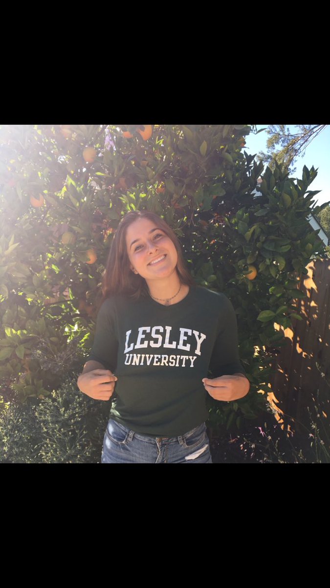 sophsmurthwaite's tweet photo. I am thrilled to announce that I have verbally committed to play soccer at Lesley University with one of my best friends! 💚⚽️ https://t.co/EsAcFLE3Yt