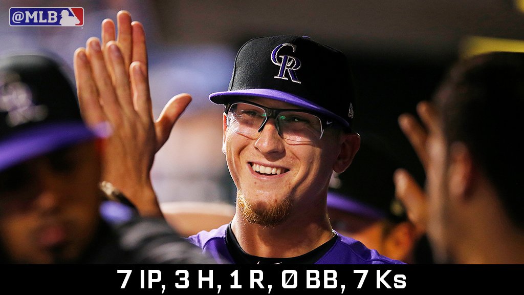 MLB's tweet photo. .@hoff_23 is the @Rockies’ top pitching prospect … and here’s why: https://t.co/vdX0aYKyJi https://t.co/m3q5hhpeeQ