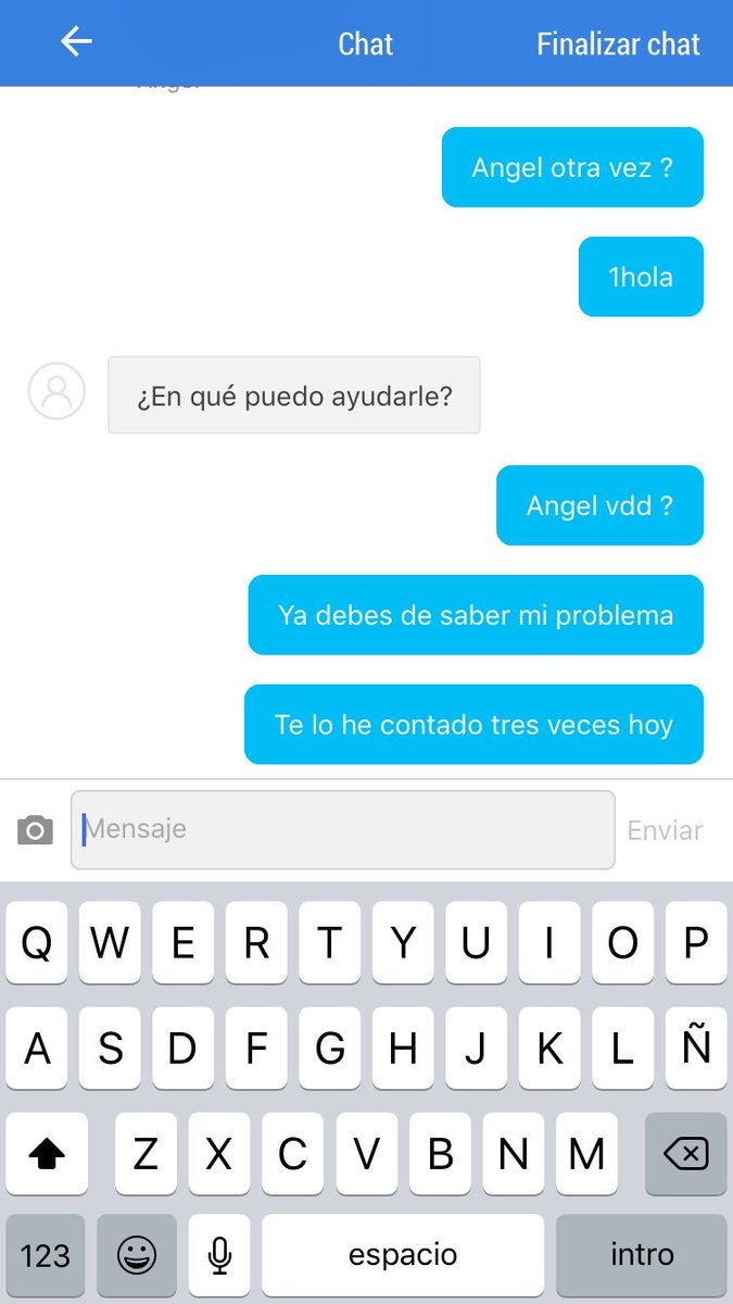 toniorazo's tweet photo. @TELMEXSoluciona Es burla lo que hacen en la aplicación con el chat ? https://t.co/5U0hOaOOYU