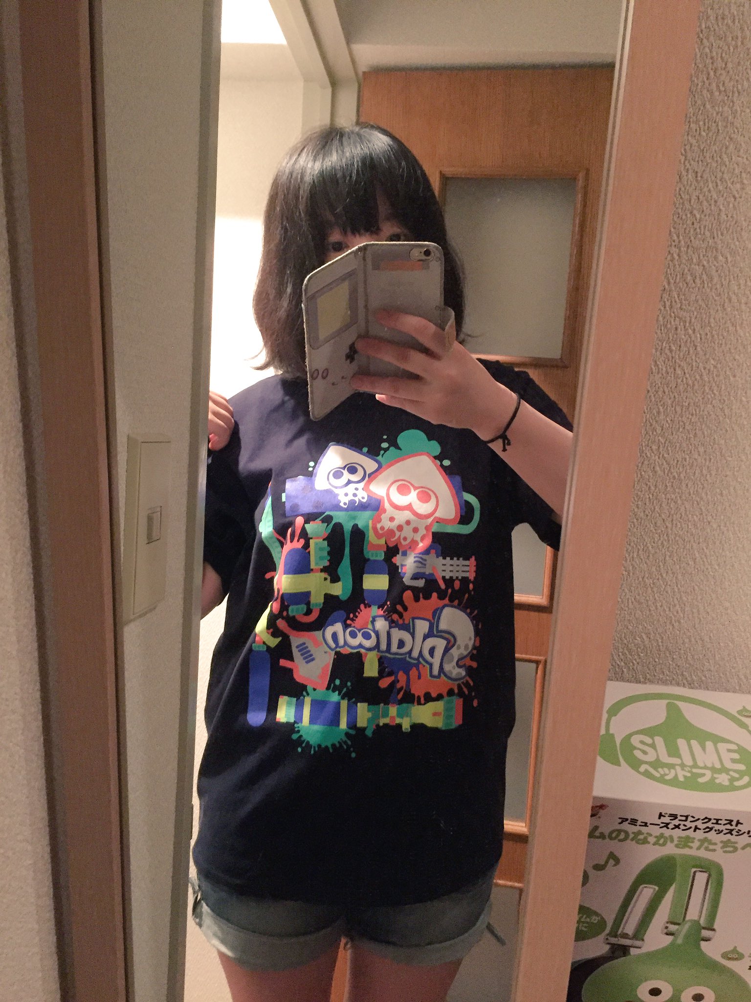 配信なう だてあずみ だてこさん ユニクロ任天堂コラボtシャツが手に入らず ドンキでより好みのスプラトゥーンtシャツを手に入れたのがこちら W かわe T Co Gjgrya1t2s Twitter