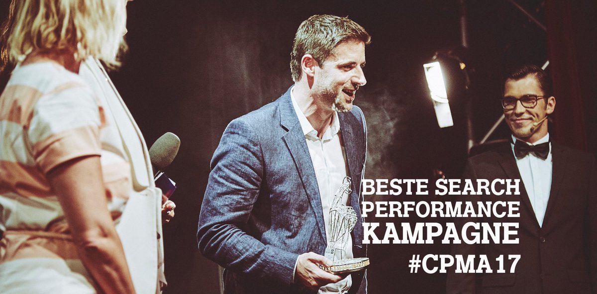 ArtefactGermany's tweet photo. Gemeinsam mit Deichmann haben wir die Jury überzeugt. "Beste-Search-Performance-Kampagne": https://t.co/6vVlMjCuMv #cpma17 https://t.co/7OILuYlKP9