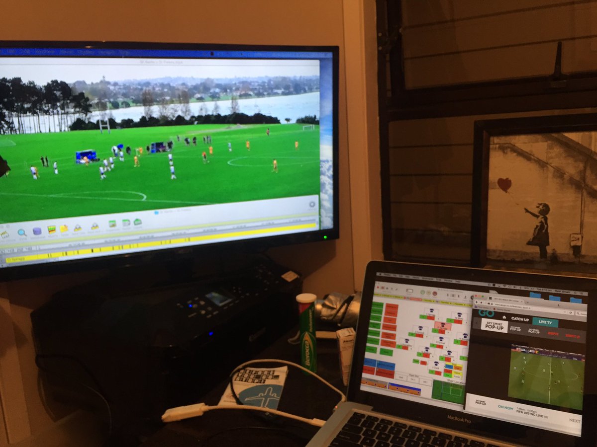 _ryansmart's tweet photo. Coding the weekends game while watching #U20WC #sportscode https://t.co/kfIac3LVlg