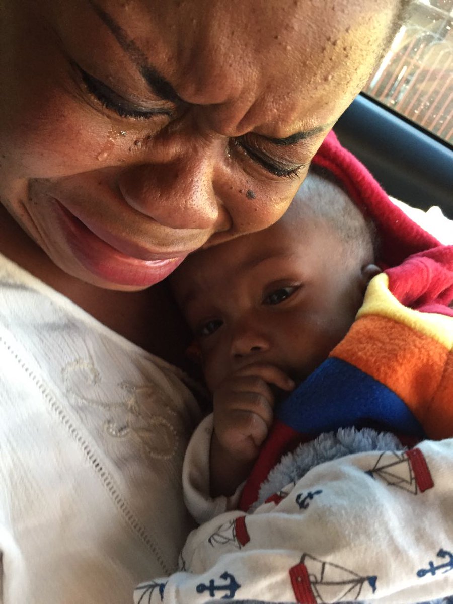 Help_4_Caylum's tweet photo. meet baby godswill who has a tumour the size of his head at 7 months old. help us help him #breaktheredtape #babygodswill https://t.co/pCf1veslAm