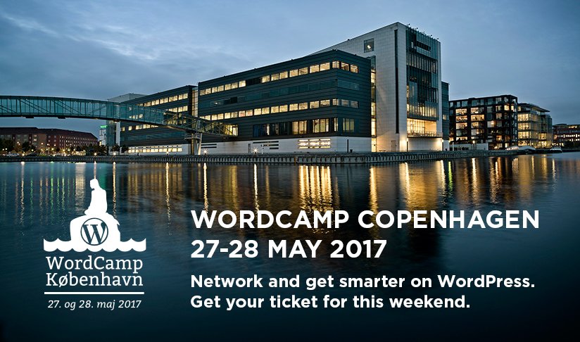 Surftown's tweet photo. If your in Copenhagen this weekend, buy a ticket and attend the yearly WordCamp event here in Copenhagen. https://t.co/9VSKhy1w1l https://t.co/XFXo31IMQL