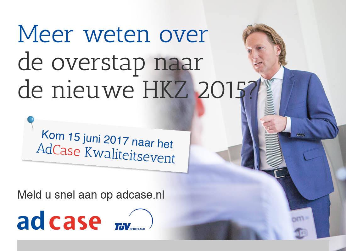 Goed voorbereid aan de slag met de nieuwe #HKZ? Kom naar het Adcase Kwaliteitsevent op 15 juni
hubs.ly/H07zmYw0