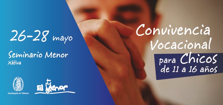 #AGENDA Niños y jóvenes celebran este fin de semana la última #convivencia vocacional del curso en <a href="/seminariovcia/">Seminario Menor Vcia</a> bit.ly/2rvPxCg