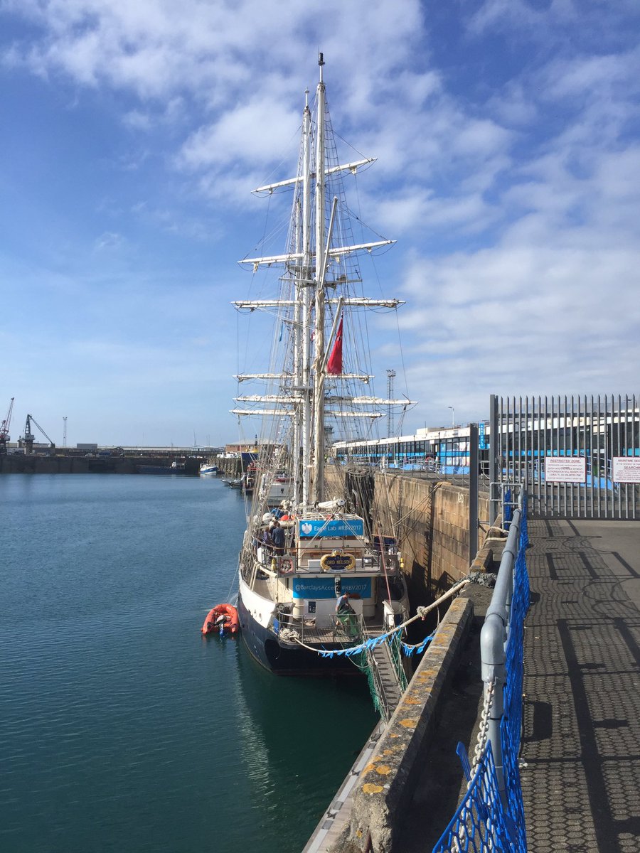 Diisagrac33's tweet photo. All ready and raring to go in Jersey #RBV2017 @BarclaysAccess @JubileeSailing @BarclaysUK https://t.co/CoXsMcnWF2