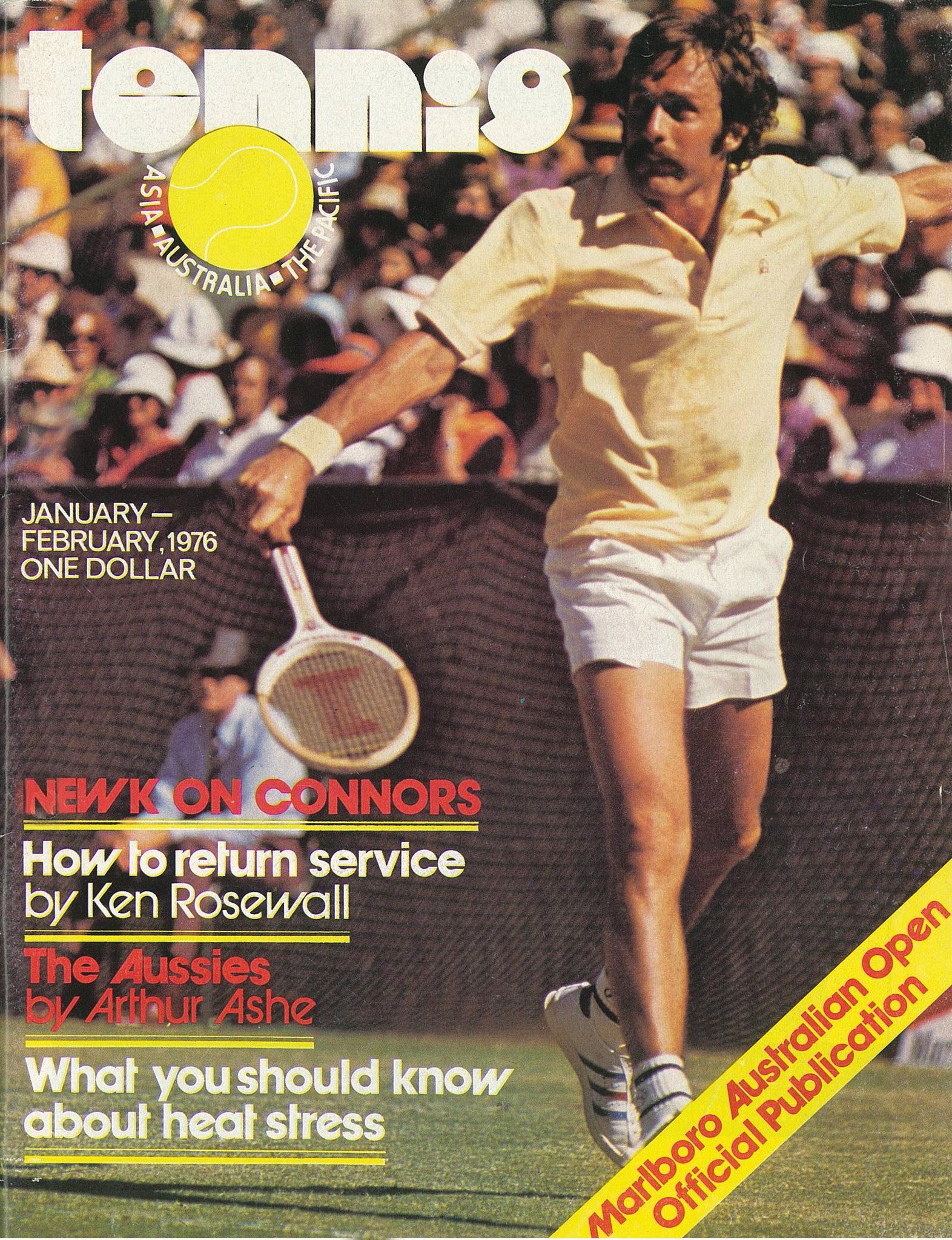 Happy birthday to our first cover star John Newcombe! Haven\t we both aged well 