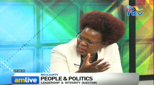 ntvkenya's tweet photo. IEBC will not on the face of it look at one's documents &amp; say you have good documents - Alice Wahome. #AMLiveNTV @debarlinea https://t.co/5n7Lj7LKXC