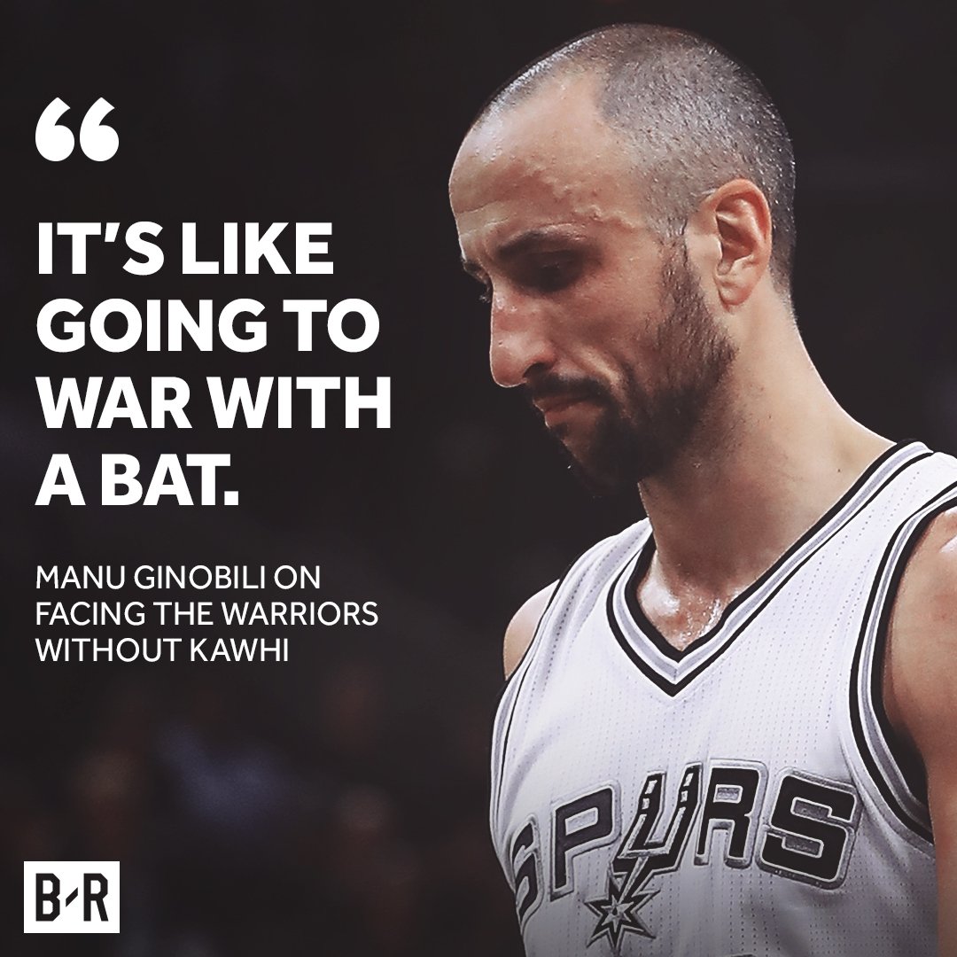 The Spurs really missed Kawhi.