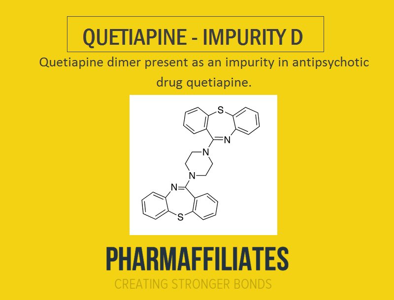 PharmaPasl's tweet photo. #QUETIAPINE - IMPURITY D

#pharmaffiliates #pharmacy #fda #bestimpuritysupplierindia #chemistryformulas #iplfinal #stocks #Manchester https://t.co/2rFEA8AnpM