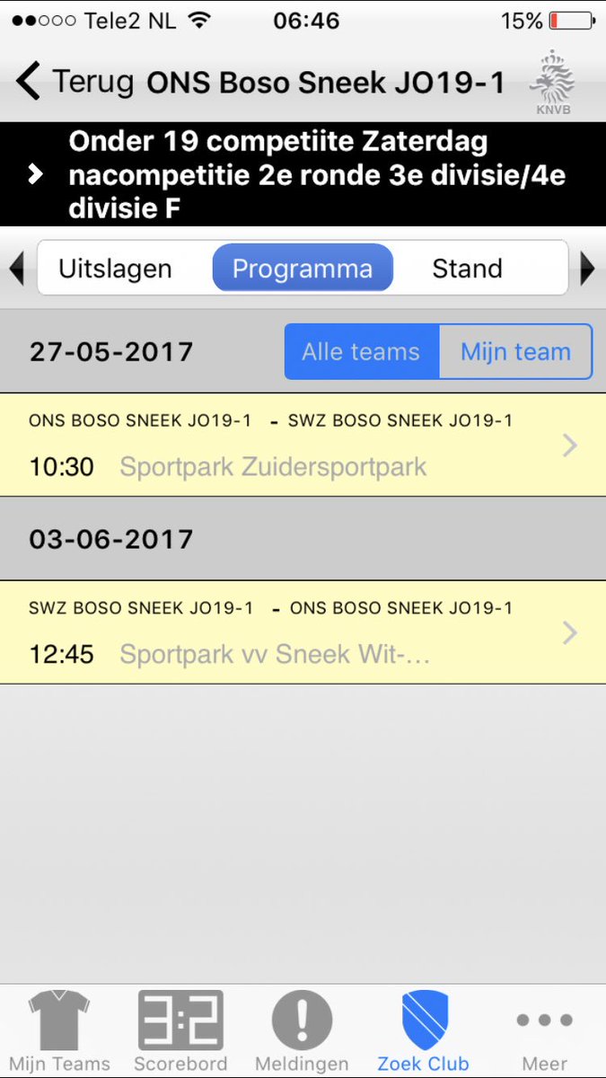 We spelen in de 1/2 finale voor promotie naar de 3e divisie tegen <a href="/AZSV_Aalten/">AZSV-Aalten</a>. De andere 1/2 finale gaat tussen <a href="/ONSSneek/">ONS Sneek 🔶</a> en <a href="/SneekWitZwart/">VV Sneek Wit Zwart</a>
