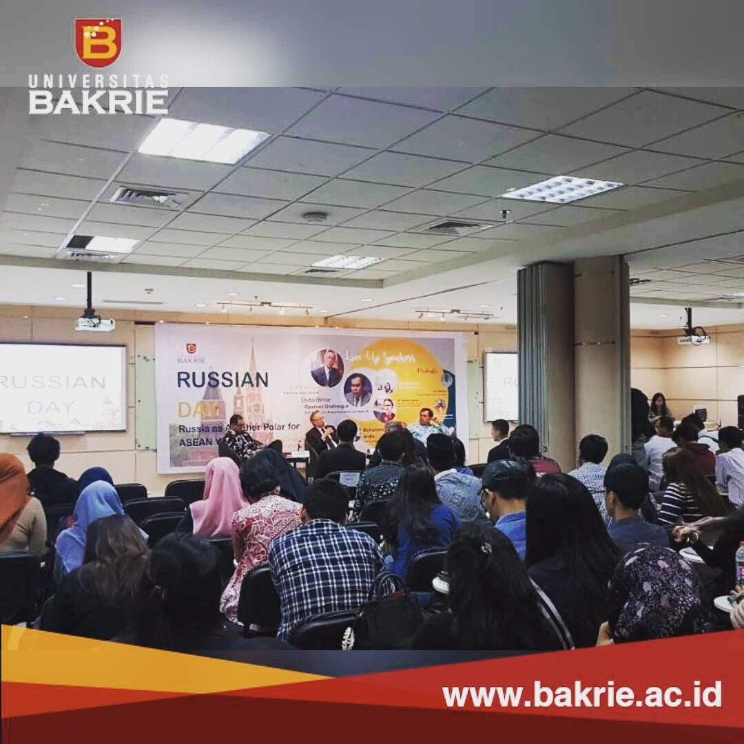 International Relations held "Russian Day" (Russia as another Polar for ASEAN Youth?) with Russian Ambassador H.E. Mikhail Galuzin.