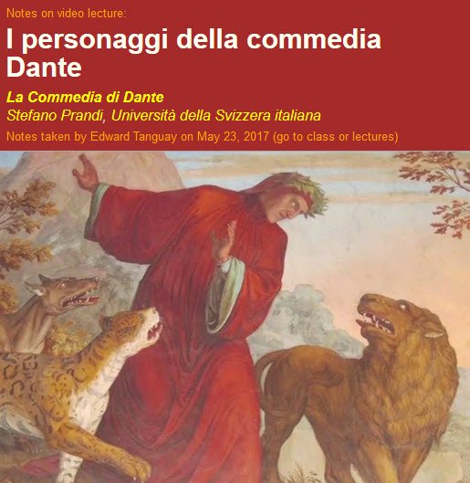 edward_tanguay's tweet photo. CLASS NOTES: La Commedia di Dante: I personaggi della commedia Dante: https://t.co/D2y5UKXVsc #iversity #mooc https://t.co/6zU29nbKiG