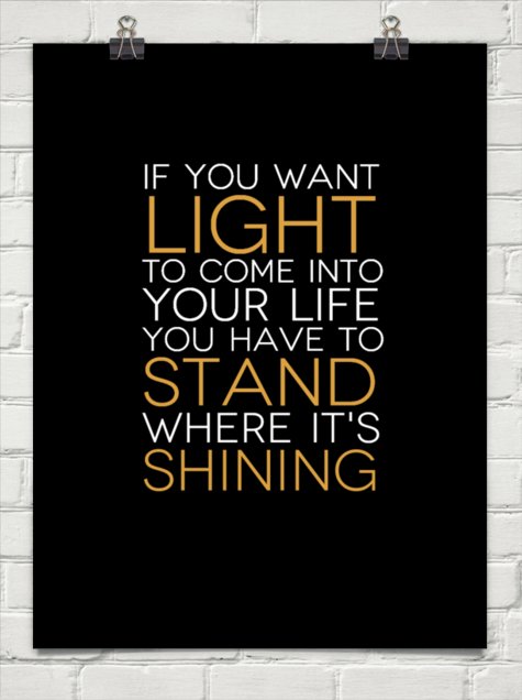 lightingdoc's tweet photo. If you want light to come into your life, you need to stand where it is shining.
#lightingquotes #Quotes #lightingdoctor https://t.co/lAmVZVenHy