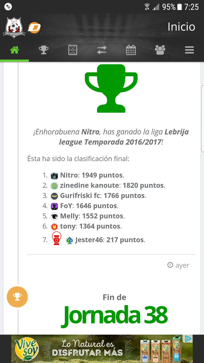 FranNitrako's tweet photo. @Asesor_Biwenger @biwenger @Consultor_BW @asejorpicas @JornadaPerfecta @Asesor_Futmondo @FantasyTipsters @comunio_encuest @NetBiwengerJP  https://t.co/Nc7CRRs3sr