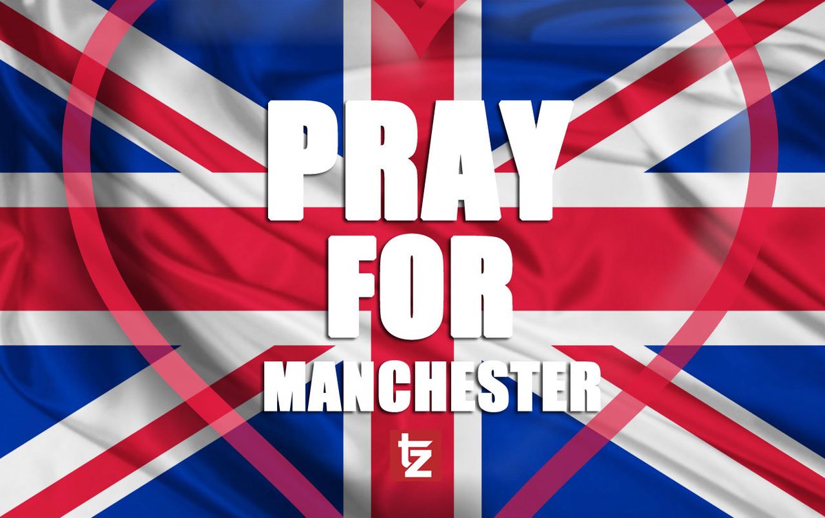 Wir sind im Gedanken bei den Menschen in #Manchester