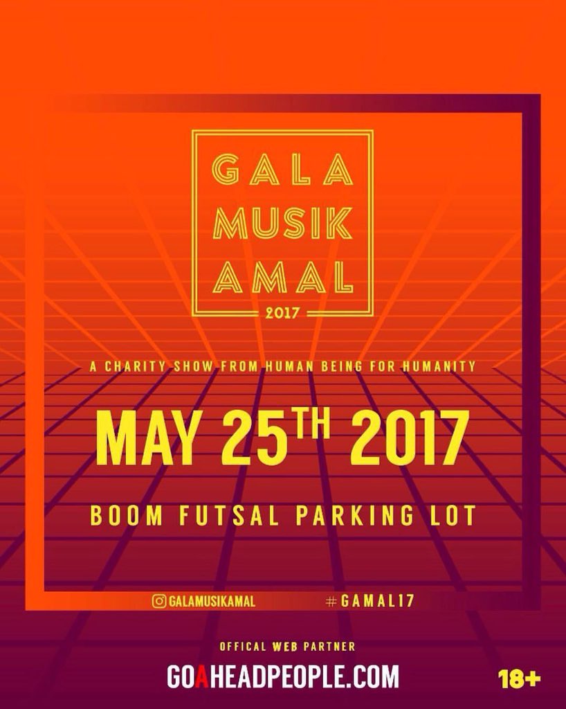 ArchiePalembang's tweet image. Gala Musik Amal 2017
"Reach Out Love"
Kamis, 25 Mei 2017
14:00 s.d 21:00 Wib
Di Lap. Parkir Boom Futsal
18+

reverbnation.com/show/20673893