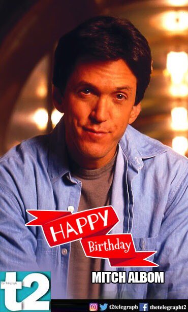 He gave us but we want to meet him on Earth itself! Happy birthday, Albom! 