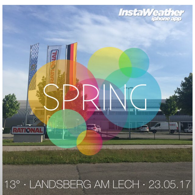 RATIONAL_AG's tweet photo. Good morning from Landsberg am Lech in Germany - Home of the #RATIONAL #SelfCookingCenter and #CombiMaster Plus. Have a fantastic day! ☀️ https://t.co/rNTgkDIPzY
