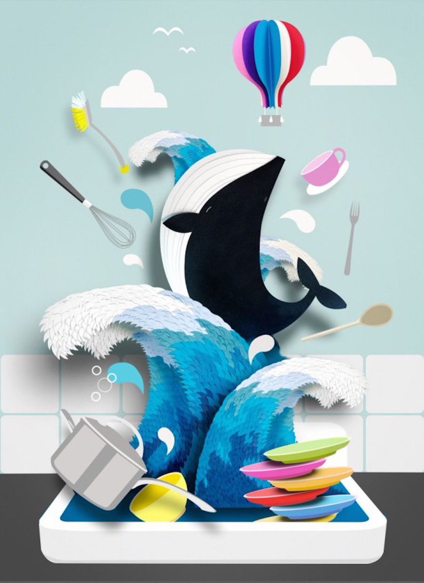 fubiz's tweet photo. Sumptuous Colored Illustrations with Paper Cutouts https://t.co/EayMf6uK4e https://t.co/2ibVexZgFD