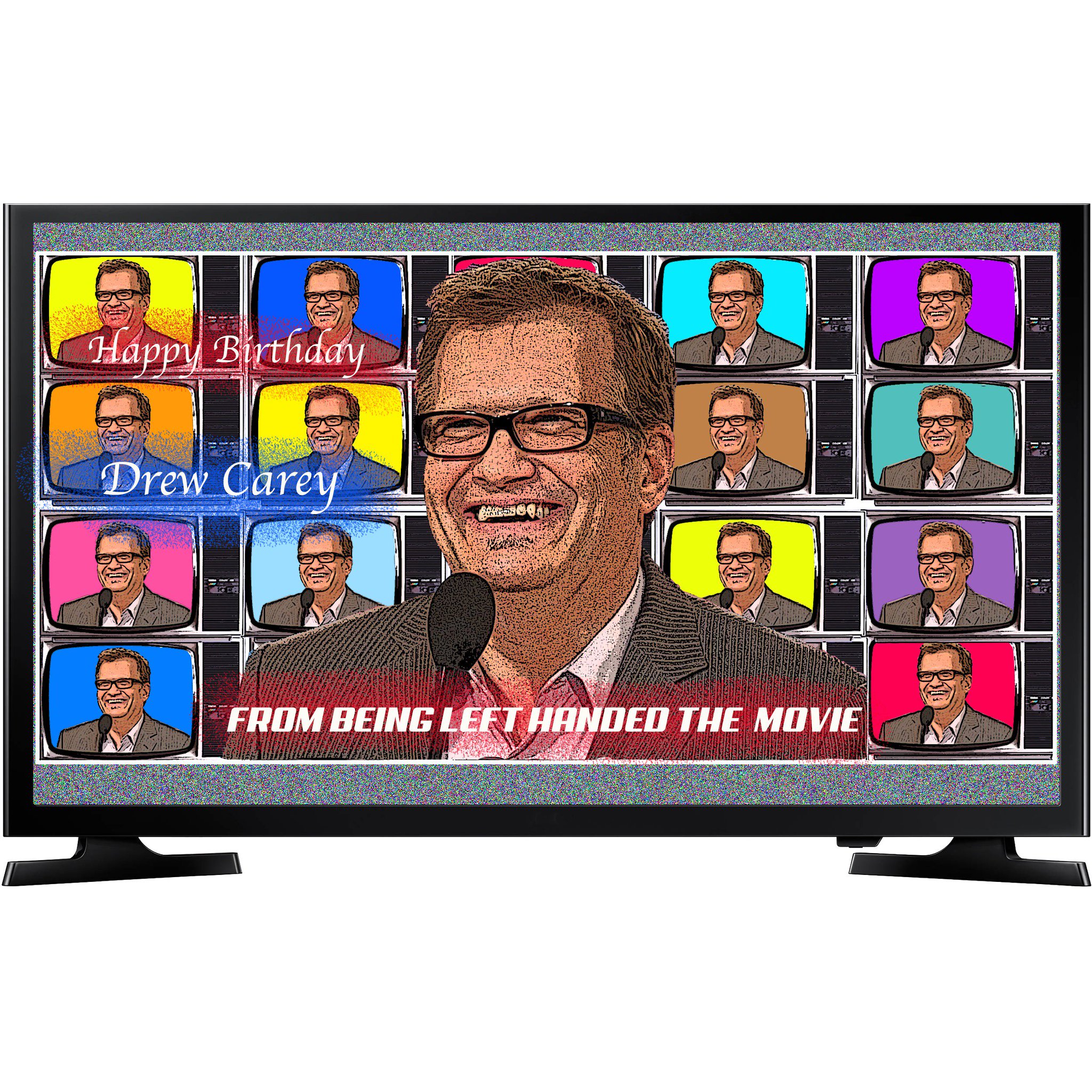 Wishing left-handed comedian Drew Carey a Happy Birthday! 
