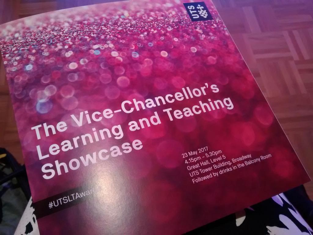 whydee13's tweet image. Awards time! #UTSLTAwards @UTSEngage @UTS_Science #learningfutures