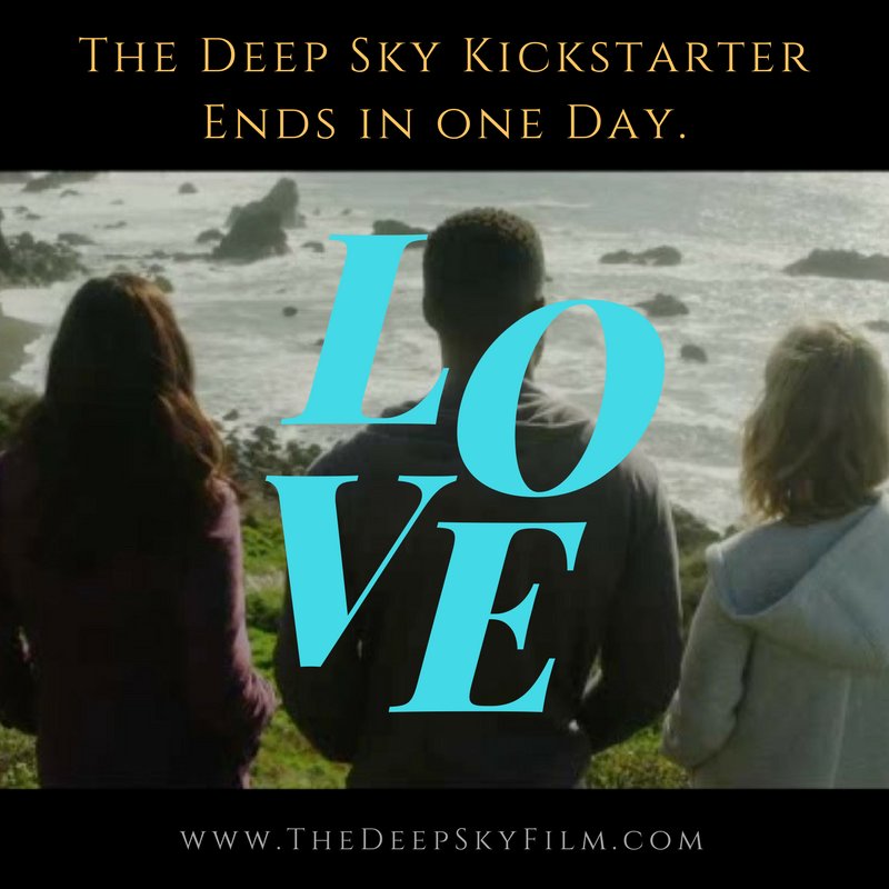TheDeepSkyFilm's tweet photo. The Deep Sky Kickstarter campaign is down to the last day or so. We need your support to reach our goal https://t.co/vMfE9tYhyX @cari_borja https://t.co/uBoLrkkI0g