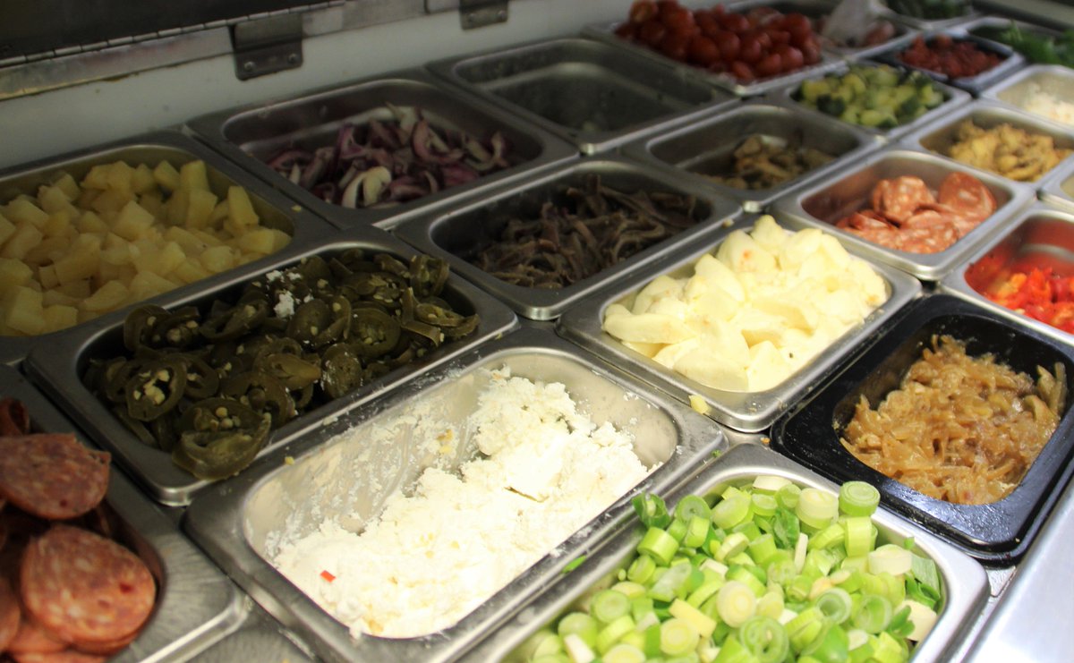 This is what locally sourced, fresh produce looks like. Quality toppings = quality pizza. #MadeFreshForYou