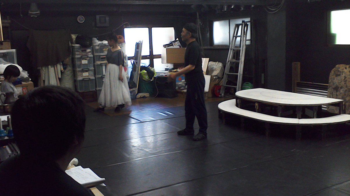 Fukurononezumi's tweet image. 一関へ向けて十二夜稽古中！