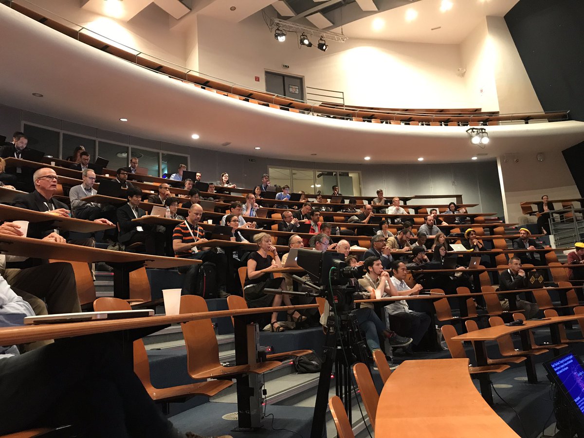 FBenaben's tweet photo. @katestarbird starting her #keynotespech @iscram2017 @minesalbi #rumoring and #disinformation on #socialmedia #iscram2017 @ISCRAM https://t.co/gUA9e3BjKA