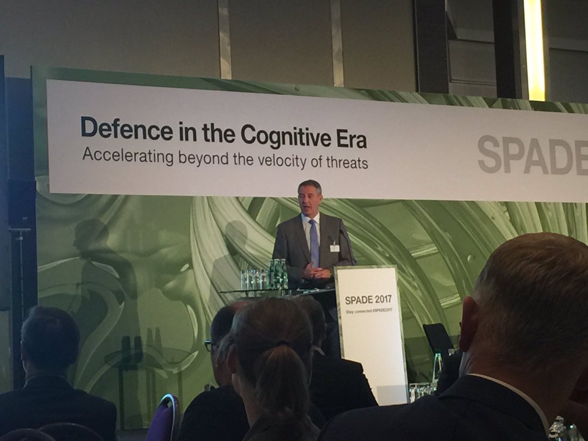 nholmes005's tweet photo. Outhinking the velocity of threats kicking off day 1 at #spade2017 @JuliaGlidden #IBMGovernment @lvanbochoven https://t.co/ki6kJgIjzX