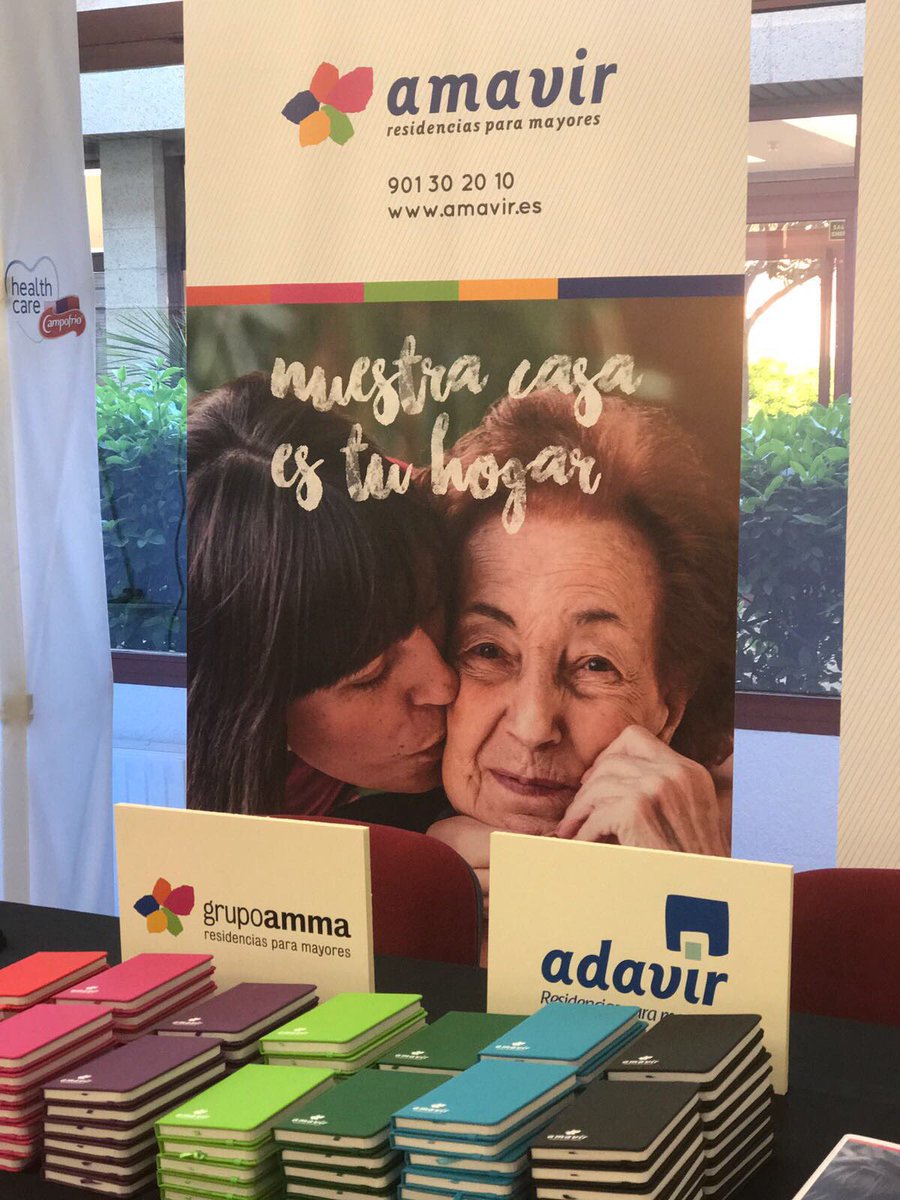 grupoadavir's tweet photo. @GrupoAmavir asiste durante hoy y mañana al #Congreso de la Fundación @EdadyVida https://t.co/08K4zh6NJ2