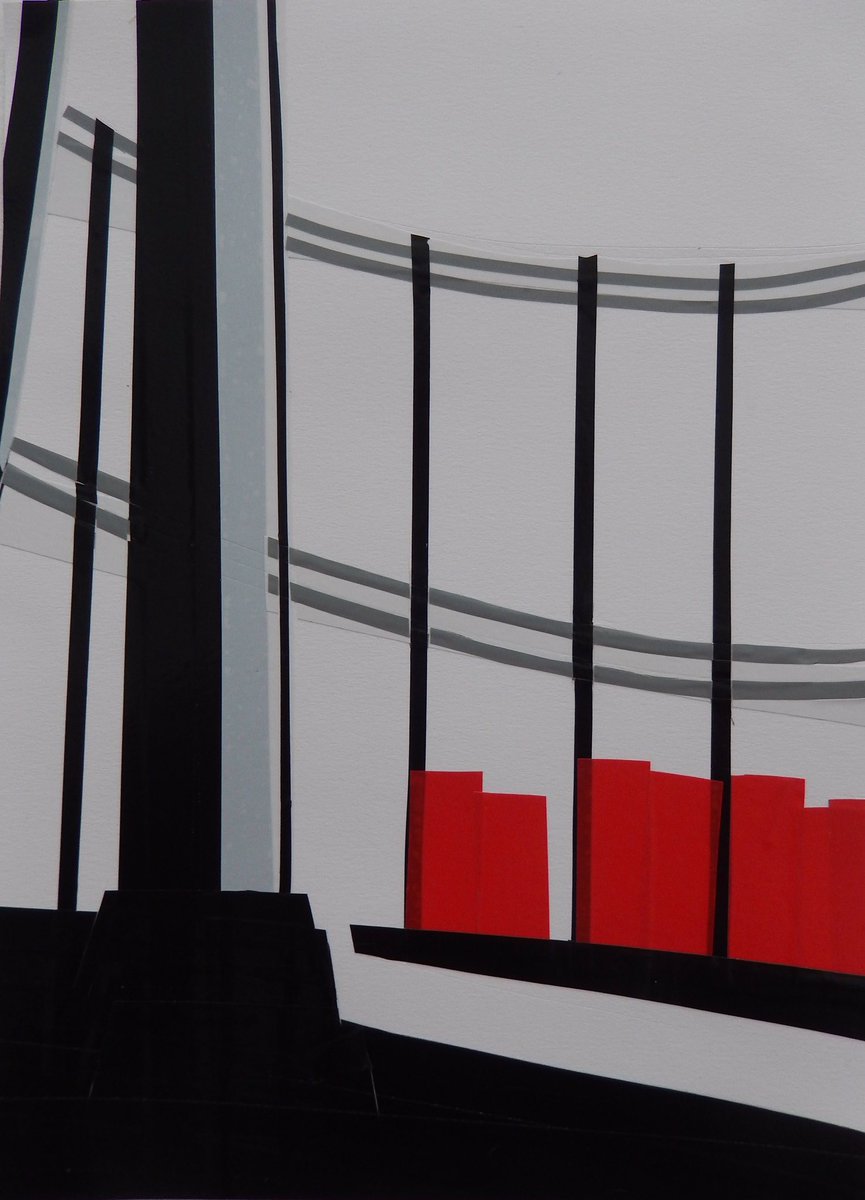 kbwoodnews's tweet photo. D818 "upClose" #KingsCross #gasring #drawingaday #electricaltape #industrialcolour #black #red #geometricspaces #urbanexplorer #spacebetween https://t.co/yR92LC4Az9