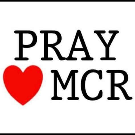 Thoughts go to all those affected #PrayForManchester