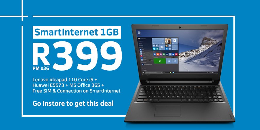 Telkomza On Twitter Get Modern Display And Power With The Lenovo Ideapad 110 Core I5 Huawei E5573 On Telkom S Smartinternet 1gb Deal Https T Co Ldx9csrwum Https T Co Ypzwbftaw3
