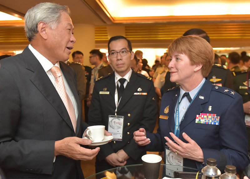 mindefsg's tweet photo. SAF medics to be deployed on SCDF ambulances for a three-month pilot project. Details: https://t.co/oLlSw8RZIb #APMHE2017 https://t.co/8Nck0nocMv