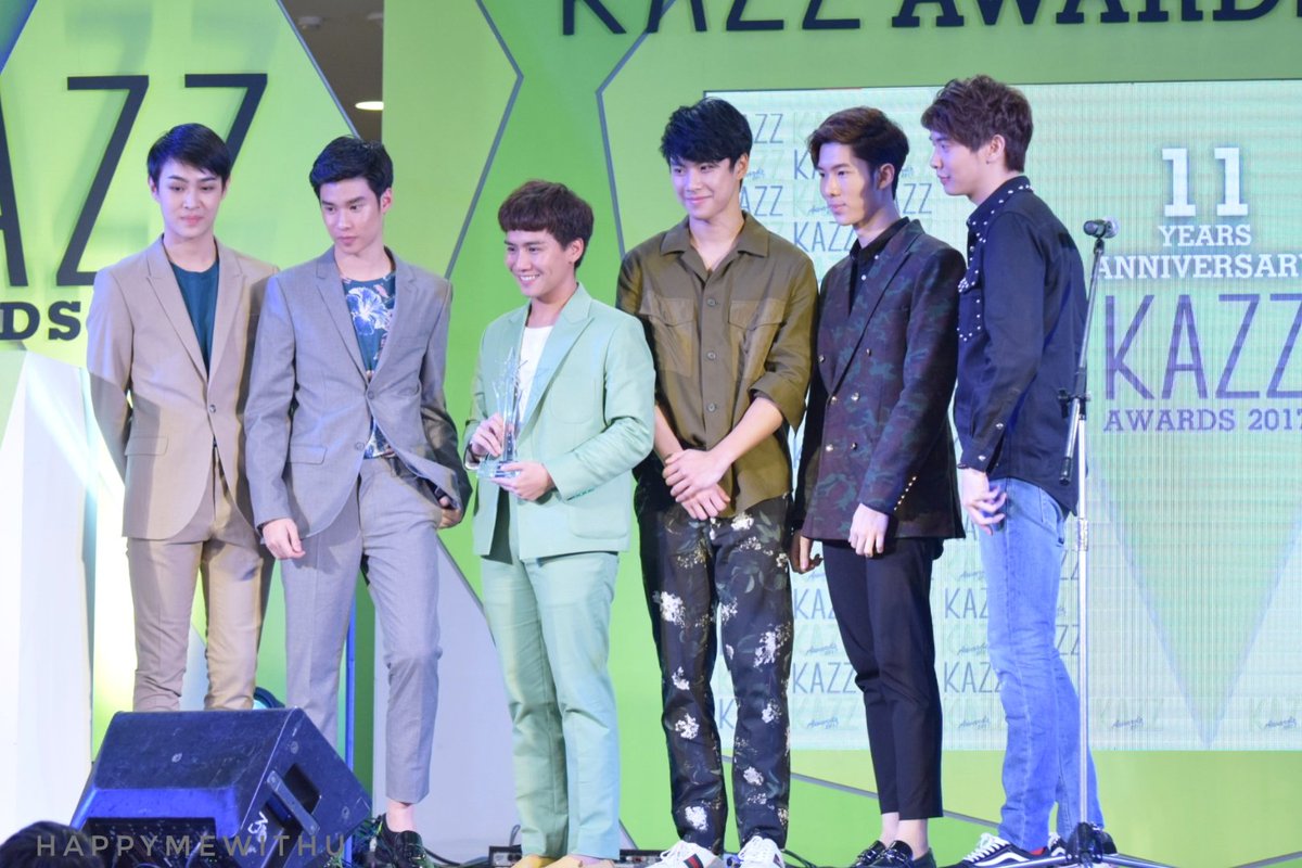 ขอบคุณ #kazzawards2017 ขอบคุณผู้ชมทุกท่านที่เปิดใจรับซีรีส์เรื่องนี้ออกเดินด้วยกันต่อนะครับ #makeitrighttheseries2 #madebyLINETV #LINETV