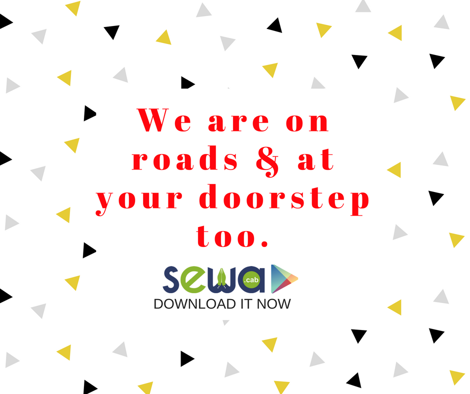 sewacab's tweet photo. Hi #Delhi , 
 We are just out there to roll, with no pinching to your pocket. Hail us on the streets&amp;we'll take you places. #HailnGo https://t.co/XVq3o4wisU