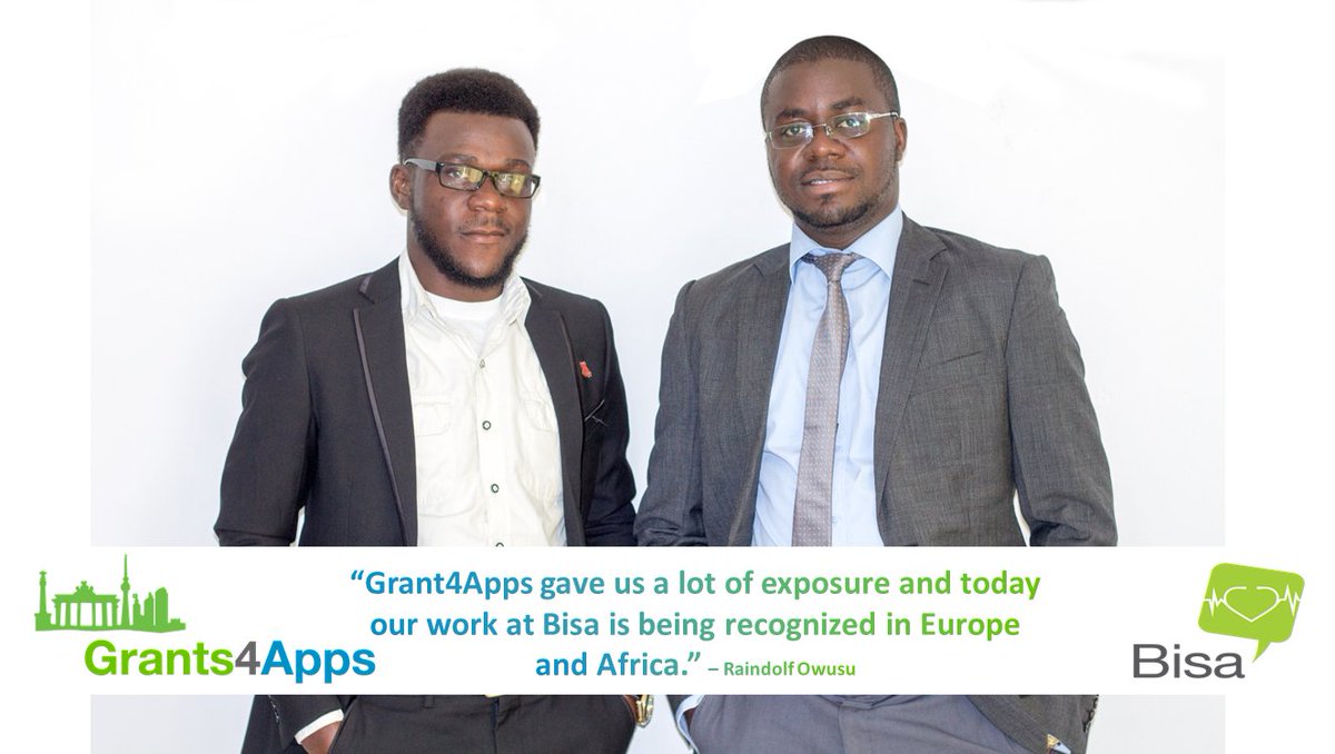 G4Ahealth's tweet photo. #SuccessStory time #G4A 2016 alumni: @Bisaapp ! Their CEO is called the M. Zuckerberg of Africa! #Telemedicine -> https://t.co/Vp22vSl1pP https://t.co/hqEpaZBxJM
