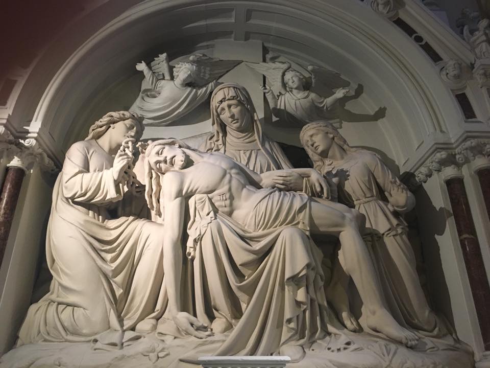 Our prayers for those who died last night;12.30pm Mass for all who have died or been injured. Our Lady of Manchester, pray for them.