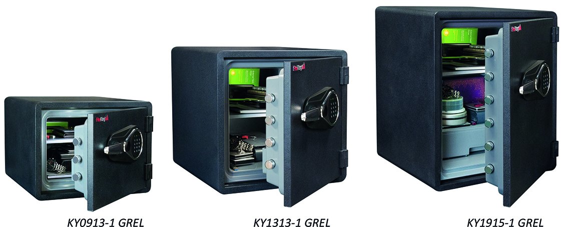 Nieuw in ons assortiment:de FireKing KY serie kluizen!
FireKing KY kluizen bieden een drievoudige bescherming voor al uw waardevolle spullen