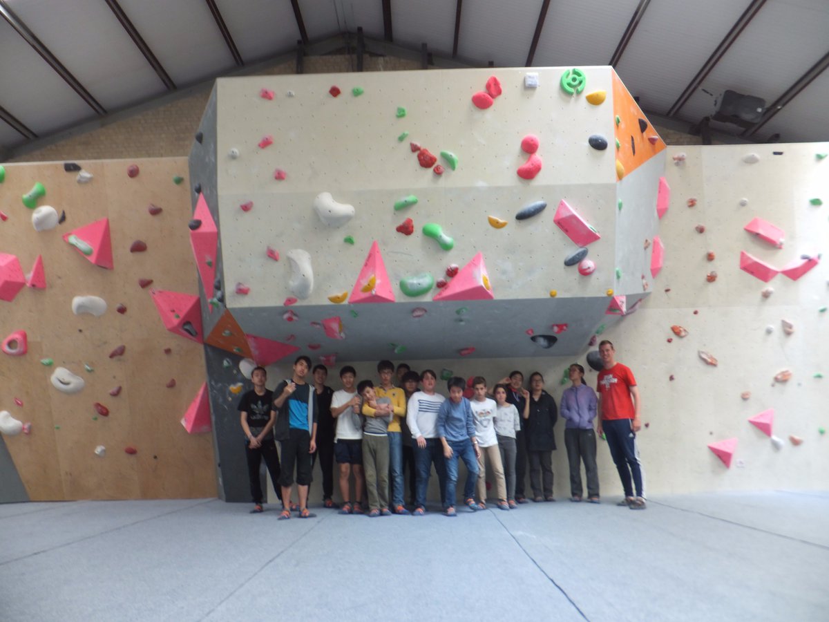 OneFarringtons's tweet photo. Our most recent Boarding Activity rocked! #puns #rockclimbing #farringtons https://t.co/2bl4ibvbzv