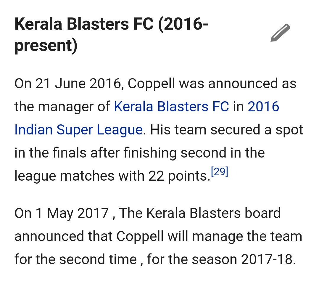 Chris_007UK's tweet photo. CONFIRMED!!
#SteveCoppel will Manage @KeralaBlasters for the Second time in @IndSuperLeague 2017-18 Edition.
@kbfc_fans @BlastersOficial https://t.co/834bsqLtXf