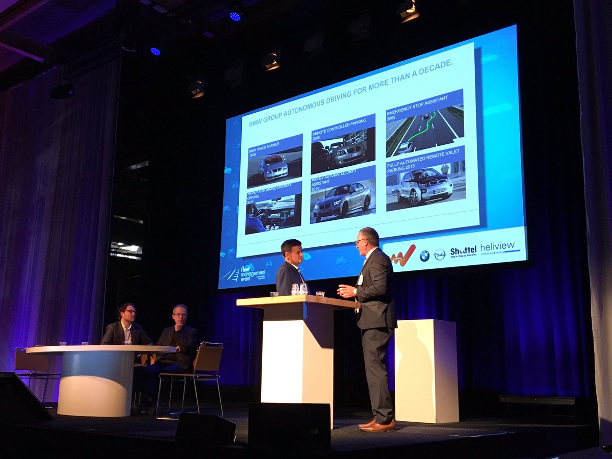 Prof. Dr. Huber, hoofd Integrale Veiligheid bij #BMW Group: volledig autonoom rijden vergt geheel nieuwe architectuur #FME17